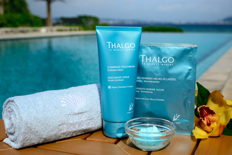 skin lotion, face mask, herb tea