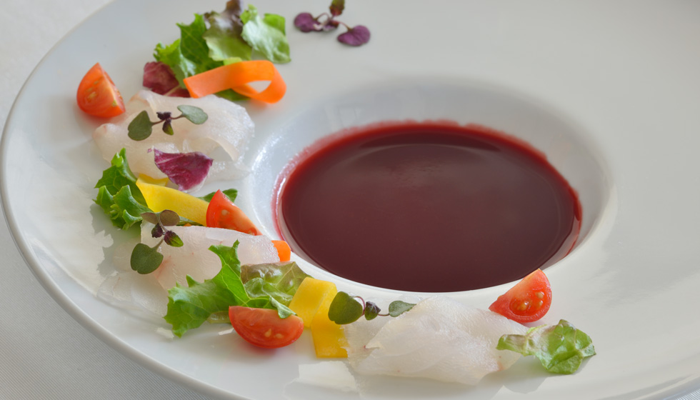 Plate of Fine Dining: fish