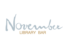 logomark of Library Bar "November"