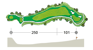 Map of Hole No. 11