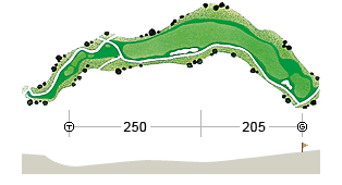 Map of Hole No. 17