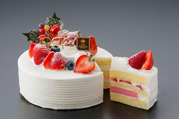 定番のイチゴケーキ