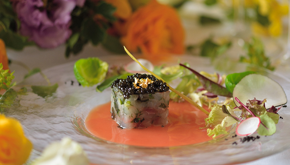 plates of Menu de Vacances