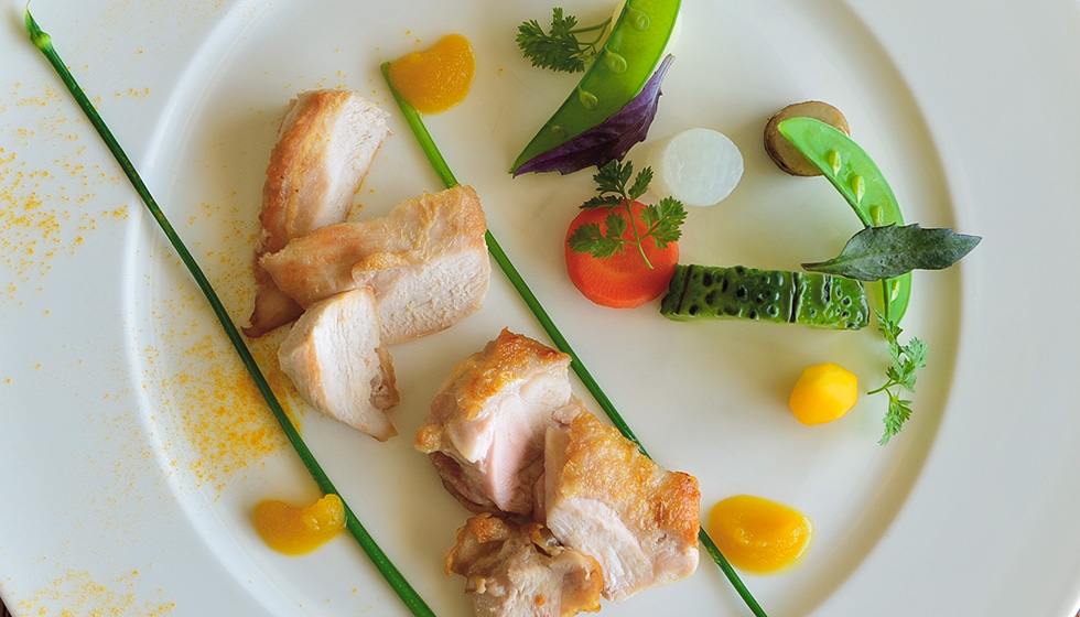 plate of Spa Cuisine