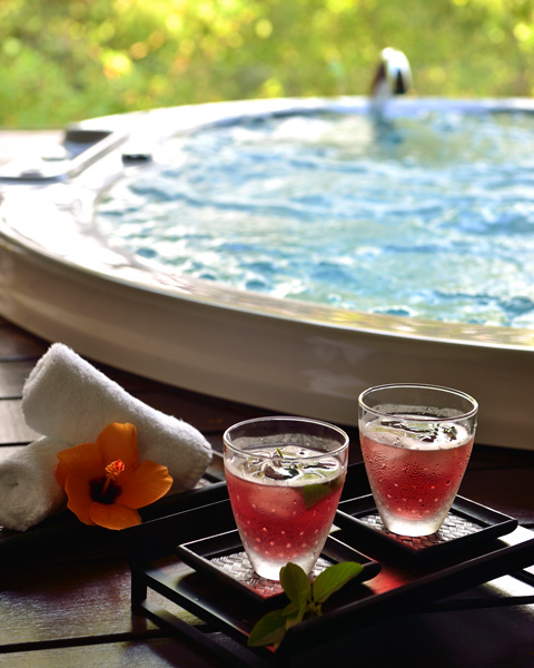 flower bath and treatment