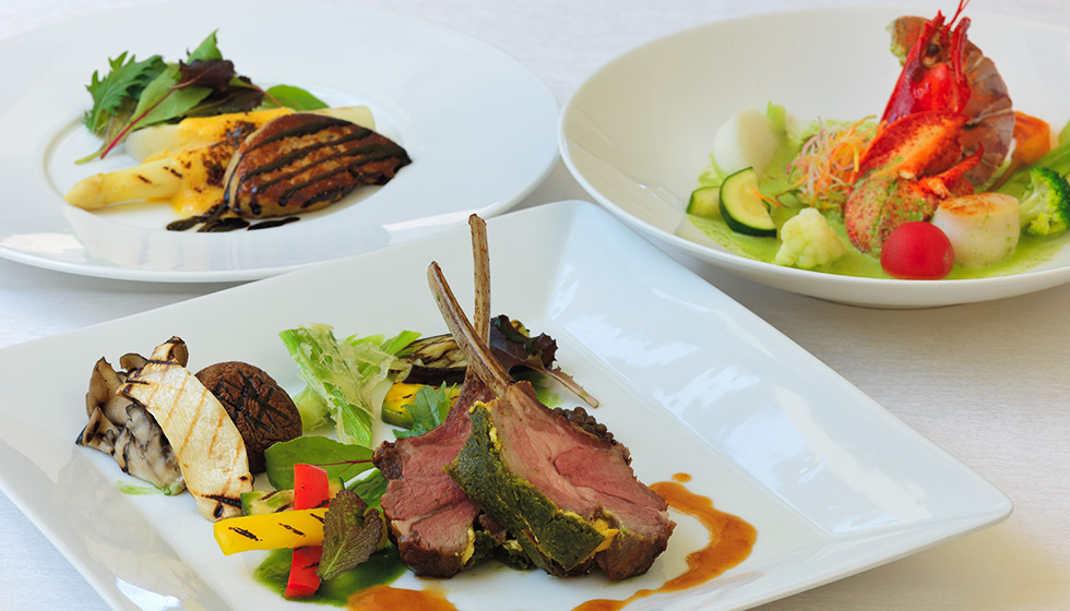 dishes of daylily dinner course