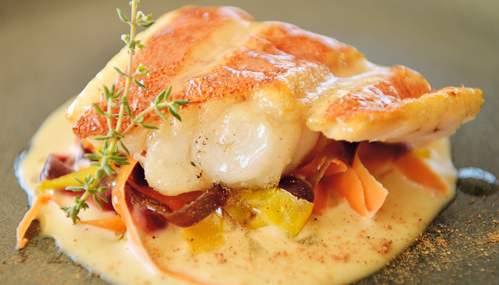 white fish saute
